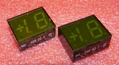 2x VQE 22 F Ziffernanzeige 12,7mm, NOS, RFT, DDR - Bild 1 von 2