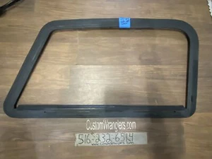 97-06 Jeep Wrangler TJ Half Door Passengers Side Upper Sliding Window Bezel Trim - Picture 1 of 9