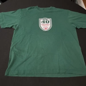 New York Jets Reebok 40th Anniversary Super Bowl III Champs Shirt Adult L RARE - Picture 1 of 8