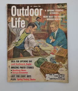 1964 MÄRZ OUTDOOR LIFE MAGAZIN - ANGELN, JAGEN, CAMPING - Bild 1 von 5