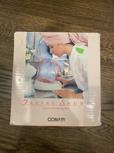Vintage 1989 Conair Facial Sauna Home Spa Steaming Machine Original Box Pristine - Picture 1 of 10
