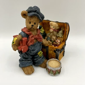 Young's Christmas Berry Hill Bears I Wish I Was A Teddy Bear 1997 #99964 Vintage - Picture 1 of 7