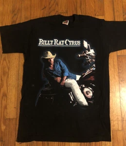 Vintage Billy Ray Cyrus 90s T-Shirt Mens Size M - Picture 1 of 11