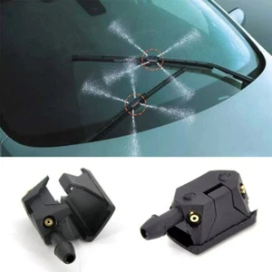 Ugello tergicristallo anteriore auto universale 2 pezzi spruzzatore getto irrigatore - Foto 1 di 4