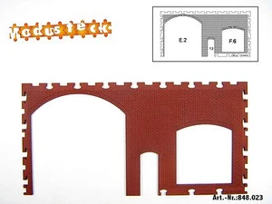 Spur 0 Modusteck Element 4  Gebäudewand Art.-Nr.: 848023 Binderverband - Bild 1 von 1