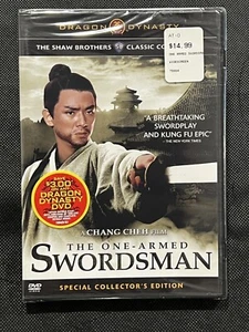 The One-Armed Swordsman (DVD, 2007, Special Collector's Edition) New Sealed - Foto 1 di 2