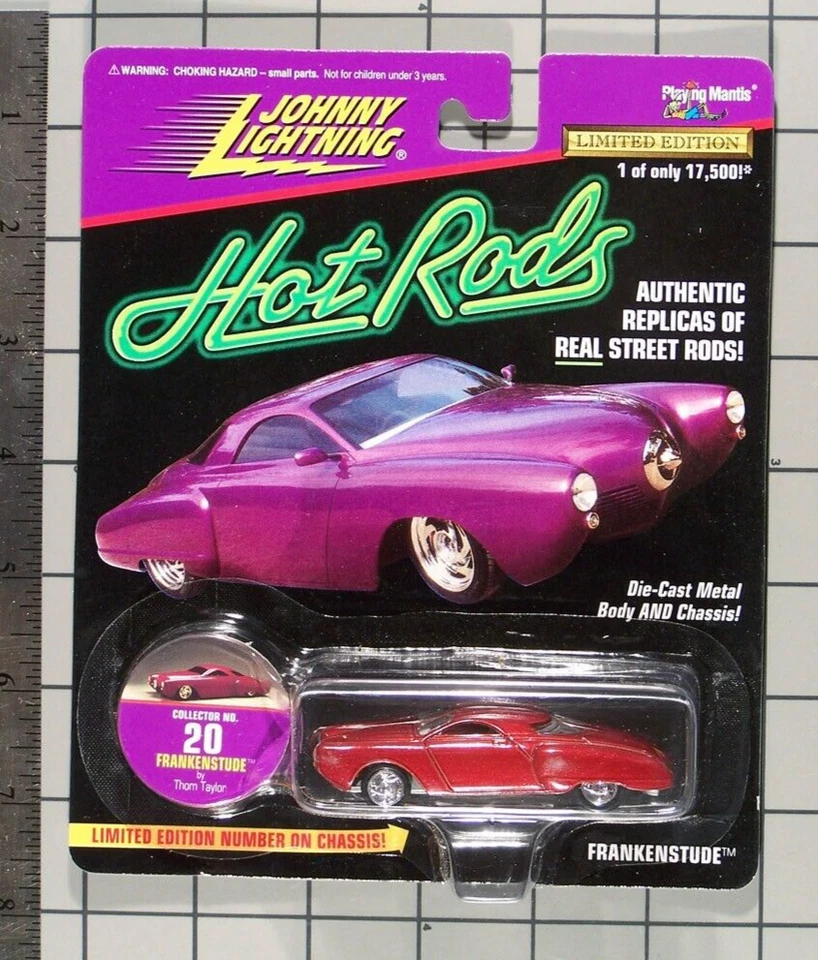 Johnny Lightning 1997 Hot Rods, Frankenstude by Thom Taylor, deep red - Image 1 of 1
