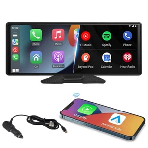 Radio Coche 10.26" Estéreo Portátil Android Auto Inalámbrico Carplay Pantalla Táctil GPS - Imagen 1 de 12