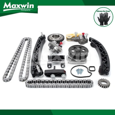 Kit de corrente de distribuição bomba de água ajuste 13-21 Buick Cadillac Chevrolet Impala GMC Canyon - Imagem 1 de 4