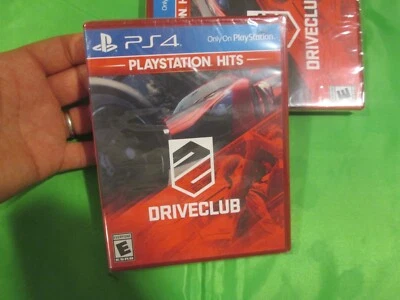 DRIVECLUB PS4 PLAYSTATION HITS 4 SONY EDICIÓN EE. UU. NUEVO SELLADO DE FÁBRICA Foto 1 de 3