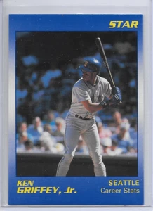 Tarjeta de béisbol 1990 Ken Griffey Jr. Star Career Stats #2 de 11 Seattle Mariners - Imagen 1 de 2
