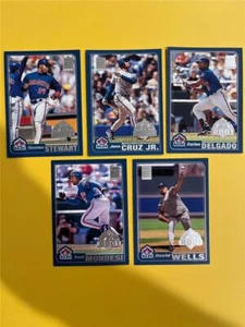 2001 Topps Opening Day Toronto Blue Jays Team Set 5 Cards - Picture 1 of 1