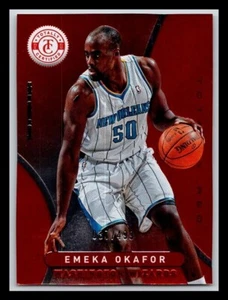 2012-13 Totally Certified Red #158 Emeka Okafor 037/499 !! - Picture 1 of 2