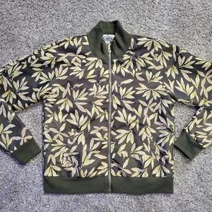 Immersive Klimt Revolution Jacket Nature Leaves Green Gold Womens Size S - Picture 1 of 13
