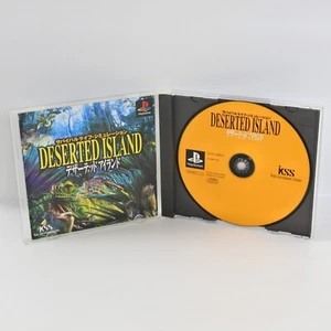 DESERTED ISLAND PS1 Playstation For JP System 2249 p1 - Picture 1 of 9