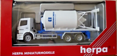 Herpa 145855 MB Atego Absetzsilo Normann Bouc Bremen 1:87 H0 Neuf Dans Ovp - Photo 1/2