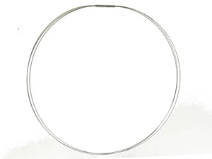 Edelstahl 3 Stränge Kabel Halskette -NEU-16,5" - 0,50 mm - Bild 1 von 9