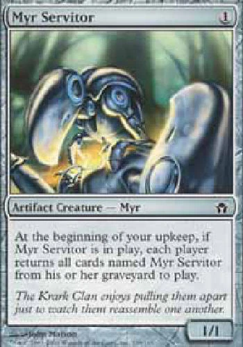 MYR SERVITOR Fifth Dawn MTG Magic the Gathering Cards DJMagic - Image 1 of 1