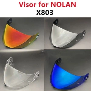 Motorcycle Helmet Visor Lens For Nolan X803 Casco Moto Replacement Face Shield - Picture 1 of 15