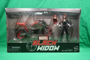 MARVEL LEGENDS VIUDA NEGRA CON MOTO - Imagen 1 de 4