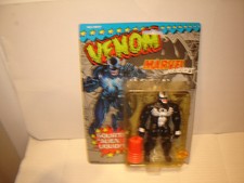 Toy Biz 1993  Marvel Comics Venom "Squirts Alien Liquid"  Action Figure Sealed