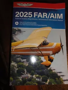 BRAND NEW RELEASE: ASA 2025 FAR/AIM PRINT BOOK p/n ASA-25-FR-AM-BK - Foto 1 di 4