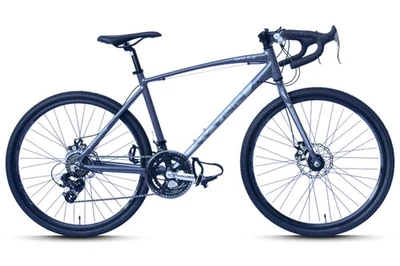 WYNN Kinderrad Gravelbike 26 Zoll GRL2.2 Rahmenhöhe 46 cm 14 Gänge mech. Scheibe - Bild 1 von 4