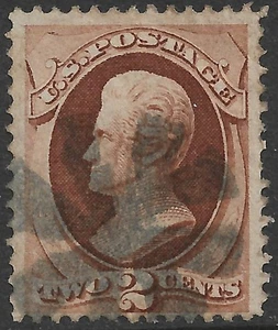 Estados Unidos #146 2c. Edición Jackson usada fina a muy fina - Imagen 1 de 2