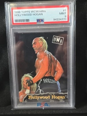 Topps WCW/nWo Hollywood Hogan 1998 #1 PSA 9 Foto 1 de 2