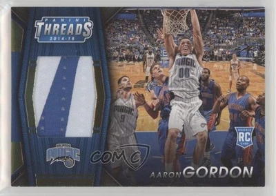 2014-15 Panini Threads Rookie Jumbo Materials Prime /25 Aaron Gordon #4 RC - Image 1 of 2