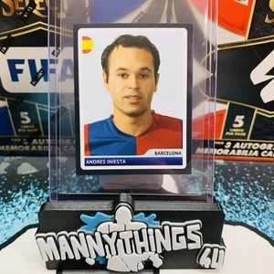 2006-2007 Panini Champions League Andres Iniesta Black Sticker # 15 Barcelona 🔥 - Picture 1 of 3