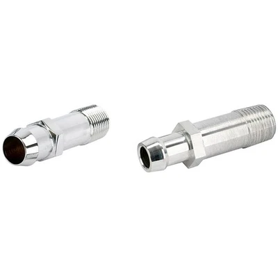 Cromo/alumínio. Kit de encaixe de mangueira de aquecedor longo, mangueira de 3/4 e 5/8 polegadas - Imagem 1 de 4