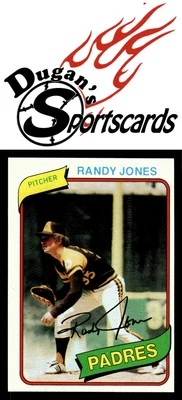 1980 Topps #305 Randy Jones - Image 1 of 2