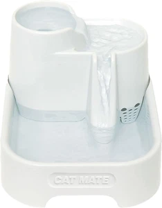 Cat Mate 2L Pet Water Fountain for Cats and Small Dogs - White UK - Picture 1 of 1