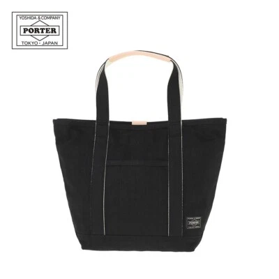 Bolso de Mano PORTER NOIR Denim (S) Negro 895-15160-10 Yoshida & Co. JPN Foto 1 de 4