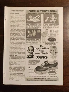 Bata Shoe Company Vintage Magazine Ad Perfect -Knit & Woven Togs Big Yank - Picture 1 of 2