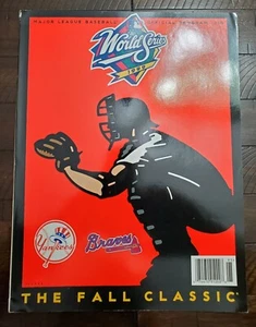 Official 1999 World Series Program - New York Yankees vs the Atlanta Braves - Picture 1 of 12