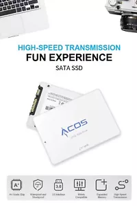 ACOS SSD Hard DiskDrive Sata3 Internal Solid State Drive Ssd For Desktop/Laptop - Picture 1 of 21
