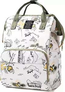 24L Cute Diaper Bag Backpack Mommy Bag Update Large Diaper Backpack Fashionable - Picture 1 of 1