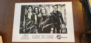 2019 NAMM LAST IN LINE PHOTO SIGNED AUTO BY PHIL SOUSSAN & ANDREW FREEMAN EX DIO - Picture 1 of 1