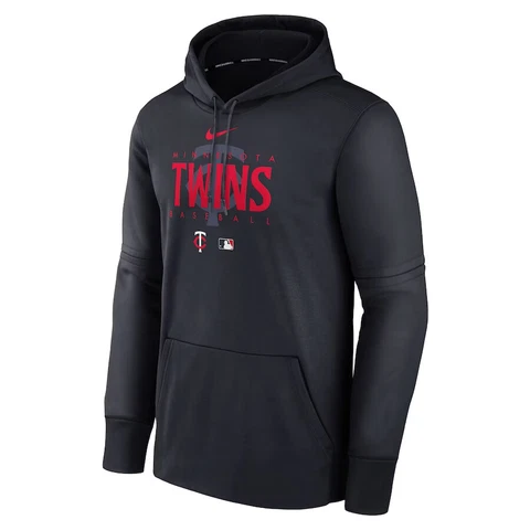New Minnesota Twins Nike Authentic Collection Pregame Performance Hoodie MLB NWT Cover