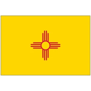 Großhandel Menge 6 New Mexico Flagge 3x5 Fuß Outdoor Indoor robust Polyester - Bild 1 von 1