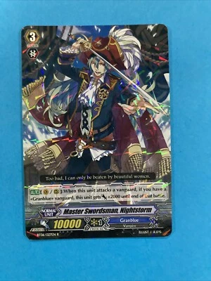 Master Swordsman, Nightstorm - BT06/027EN - R Near Mint / Mint, English - Image 1 of 3