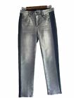 Democracy Ab Solution Jeans High Rise Skinny Gray Stretch Ankle Whiskered 6