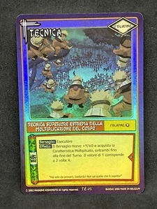 NARUTO TCG LA FORZA DELLA FOGLIA TECNICA SUPERIORE TE-05 HOLO ITA NM - Picture 1 of 2