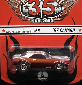 Hot Wheels 67 1967 Chevy Camaro 2003 17th Annual Convention Car 02088/05000 - Picture 1 of 4