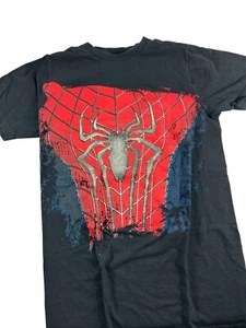 Mad Engine kleines Herren-T-Shirt Amazing Spider Man 2 Marvel schwarz rot Baumwolle - Bild 1 von 5