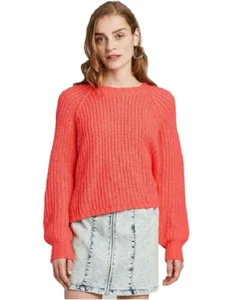 Maglione Pullover Raglan Girocollo Donna - Corallo Favola Selvaggia - Foto 1 di 4