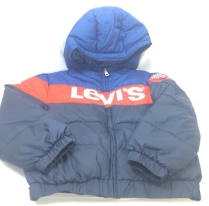 Levi’s Boys Full Zip Puffer Winter Coat Size 6-7 Yrs - Picture 1 of 3