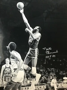 Nate Thurmond signiertes 16x20 Foto Golden State Warriors Insc "HOF 84", JSA Auth  - Bild 1 von 3